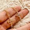 Luxury Zircon Crown Cross Necklace For Women Ladies Rhinestone Love Pendant Necklace Clavicle Chain Jewelry Prayer Gift