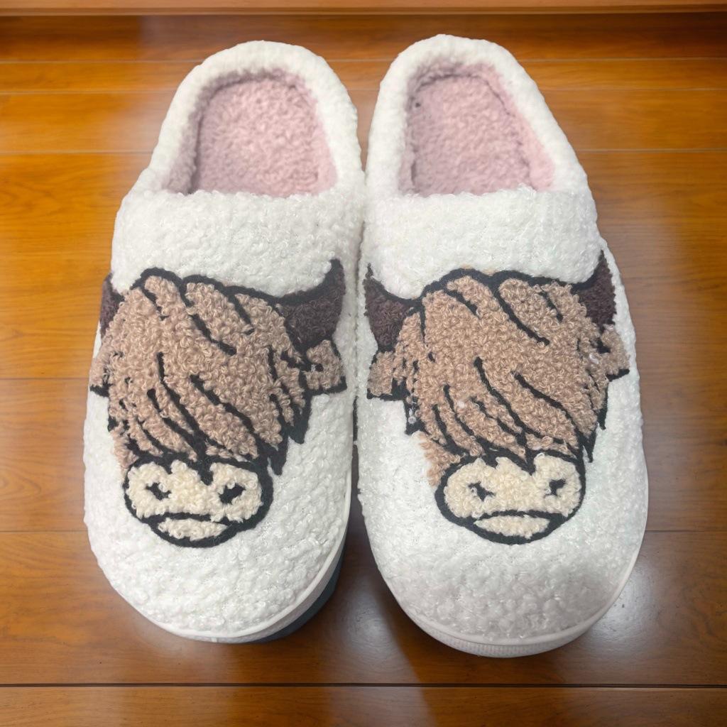 

Зимние женские тапочки домашние мультяшные милые тапочки для девочек для спальни противоскользящая мягкая подошва удобные хлопковые домашние тапочки 36-37 коричневый