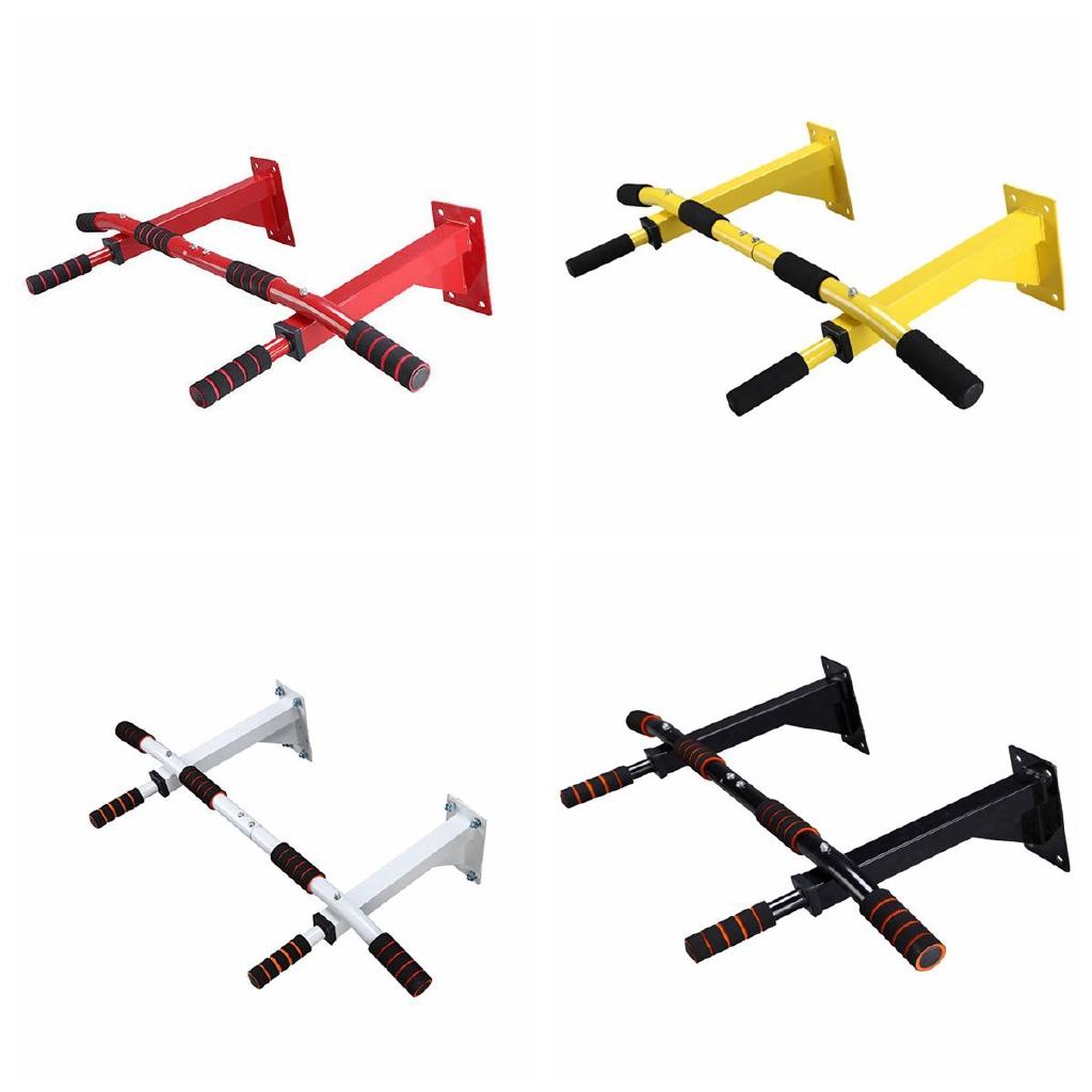 Wall Mounted Heavy Duty Chin Pull-ups Bar Gym Workout Training Fitness Pro Mount Indoor Sports Equipment Maximum 200KG