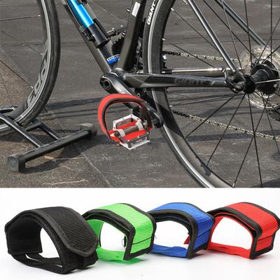 A Pair Bicycle Foot Straps, Bicycle Pedals Dog Mouth Covers Straps Foot Covers Straps Foot Straps Cycling Equipment