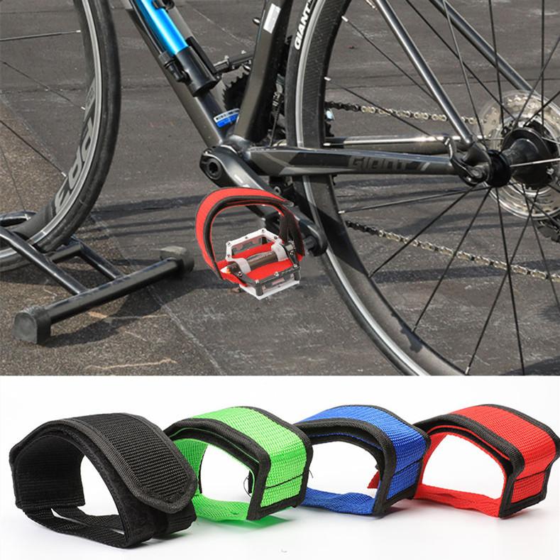 A pair Bicycle Foot Straps, Bicycle Pedals Dog Mouth Covers Straps Foot Covers Straps Foot Straps Cycling Equipment