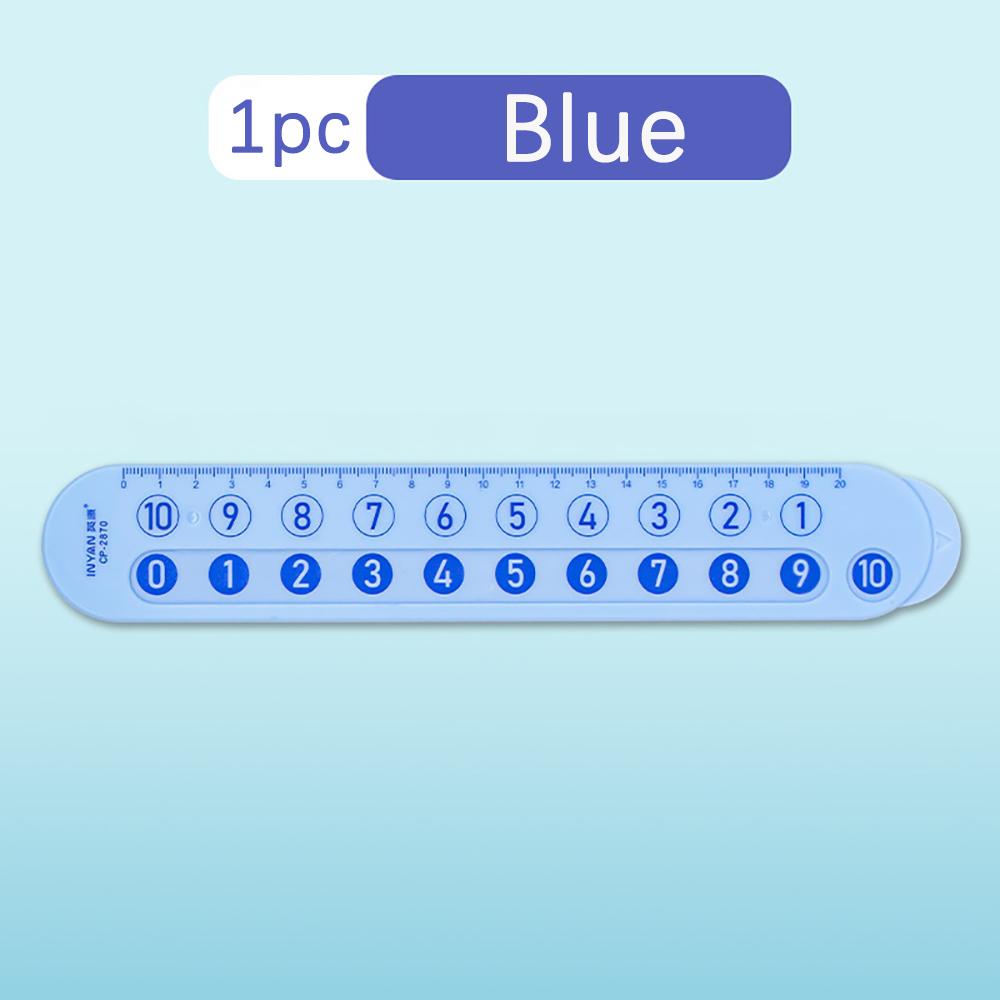 

Mathematical decomposition ruler, numerical addition and subtraction, arithmetic teaching tool синий