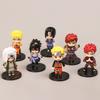 12Pcs/Set Anime Naruto Shippuden Hinata Sasuke Itachi Kakashi Gaara Figure Toys Q Version PVC Figurine Model Dolls Gifts