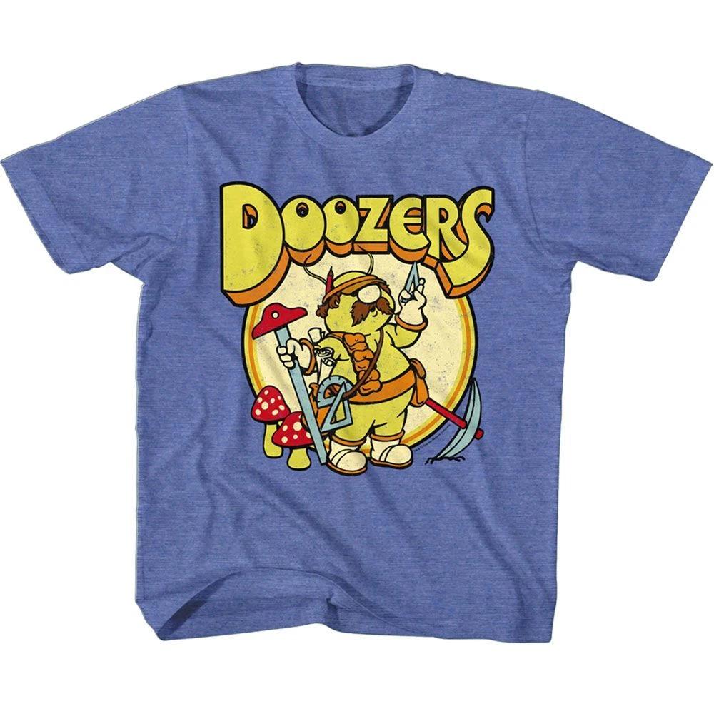 Kids Fraggle Rock Doozers Retro Circle TV Shirt 140