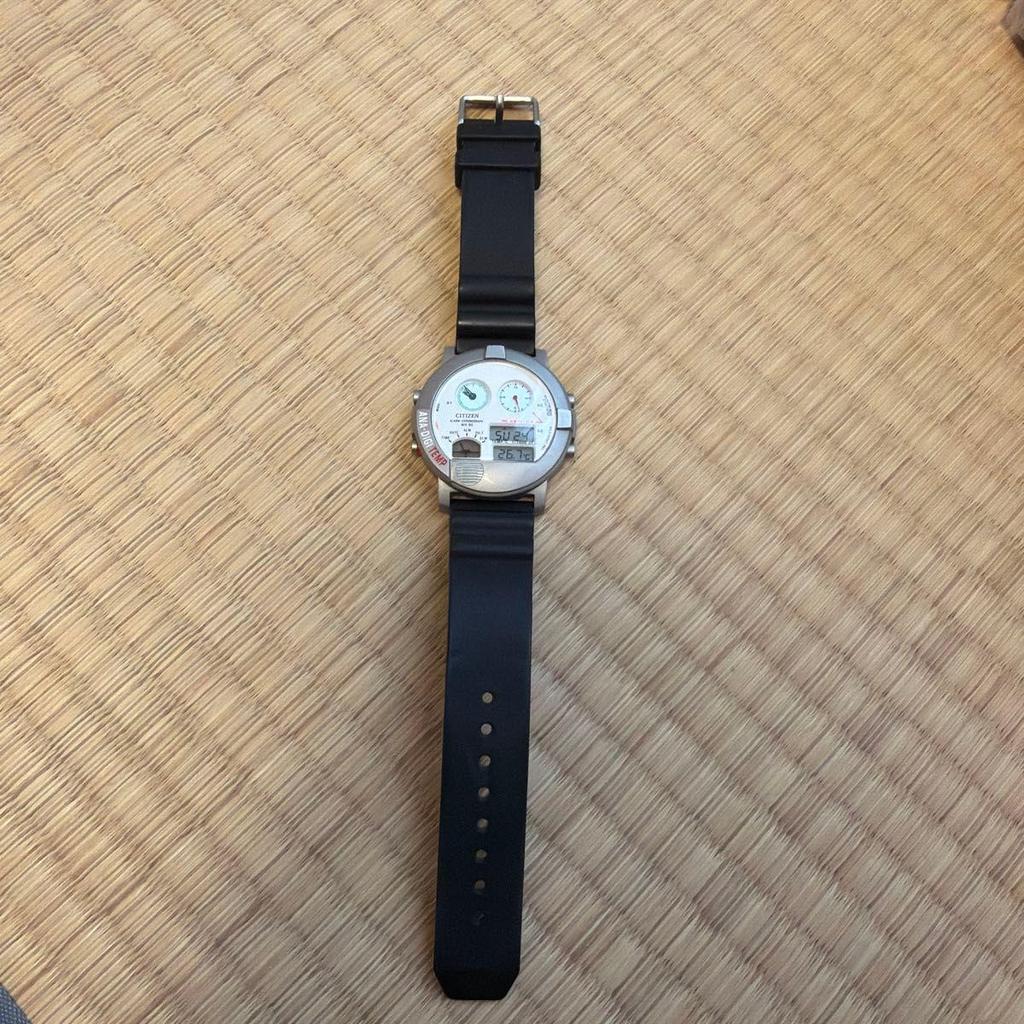 Used CITIZEN ANA-DIGI TEMP WR 50 watch