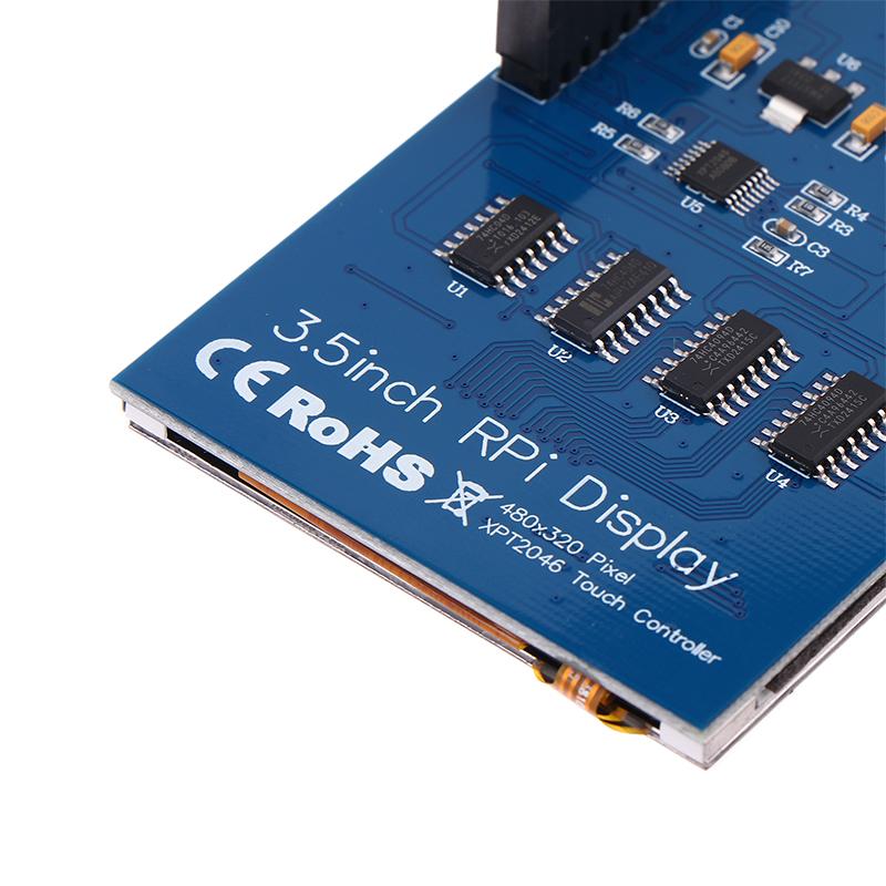 3,5palcový dotykový displejový modul 3,5" pro Raspberry Pi 320×480 TFT dotykový displej s dotykovým perem pro Raspberry Pi A,