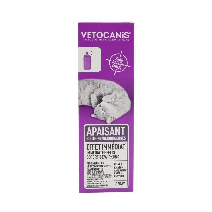 VETOCANIS Beruhigendes Anti-Stress-Spray - Für Katze