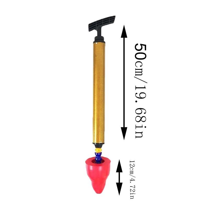 High Pressure Toilet Unblock Pipe Plunger Upgraded Toilet Plunger Kit High Pressure Clog Remover Plumbing Tools For Bathroom