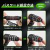 ROCKBROS Bicycle Password Compatible with Road Electric Easy to 150cm Polygonal Shape Lock, 4-Digit Combination, Keyless, Anti-Theft, Wire,