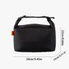 Large Capacity Lunch Pack Portable Insulated Tote Bag Snack Bag Oxford Cloth Lunch Box Bag  Camping