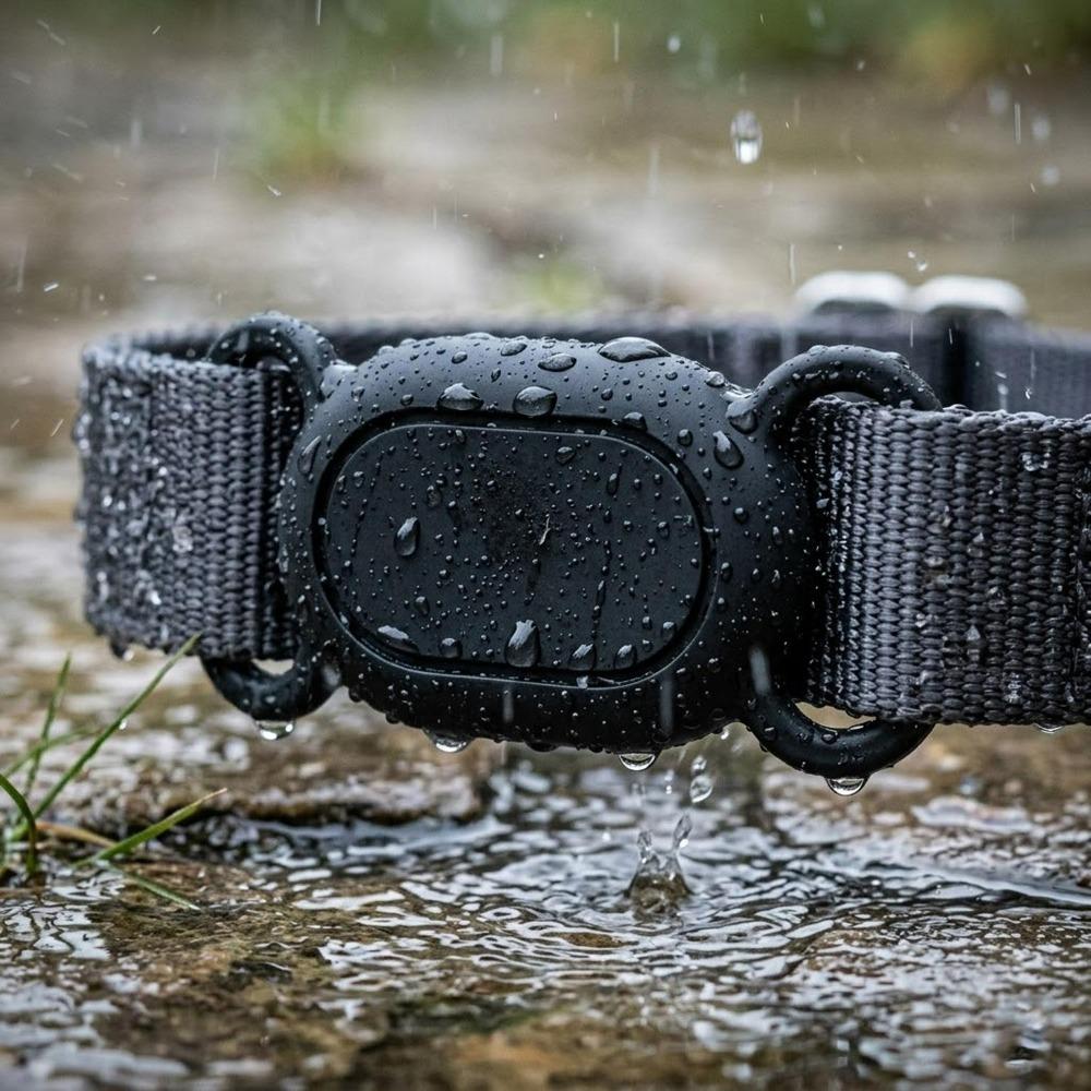 Wasserdichte Katzen-Hunde-Halsbandhülle für Xiaomi Tag Tracker Stoßfest Kratzfest für XiaomiTag Anti-Verlust Gerät Silikon Schutzhülle