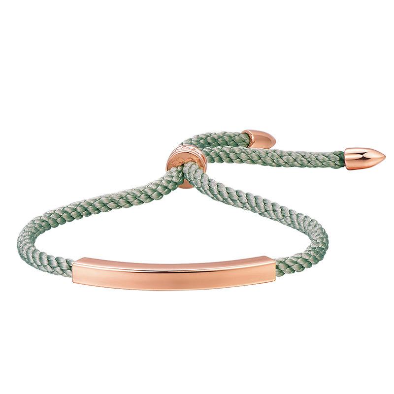 Couple Bracelet Hand Rope Gift Simple Woven Bracelet Commemorative Valentine's Day Gift