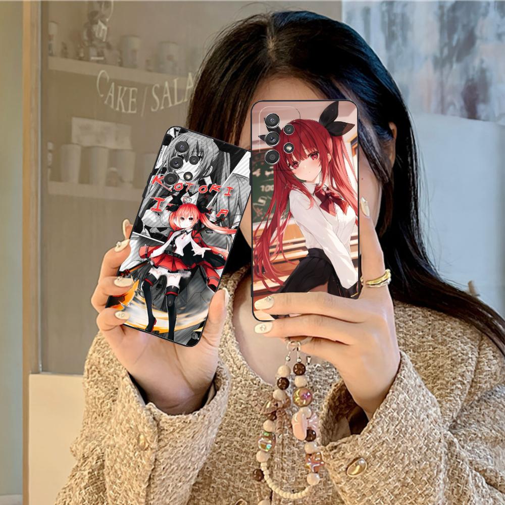 Date a Live Kotori Itsuka Matte TPU Mobile Phone Case for Samsung Galaxy M55 54 42 35 34 33 32 23 22 15 14 13 12 F55 5G Cover