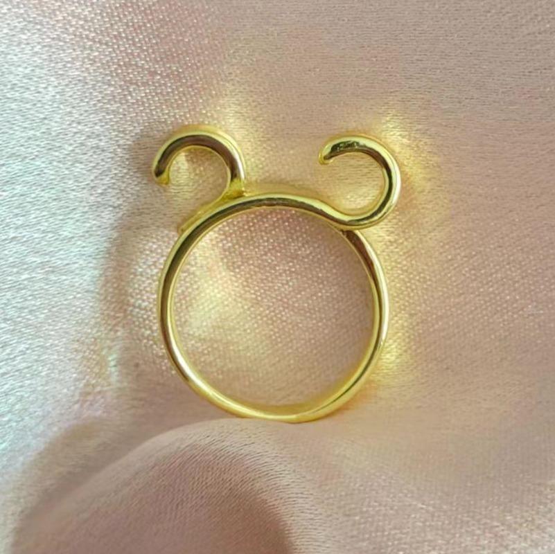 Simple Retro Three-dimensional Peacock Ring Female Ring