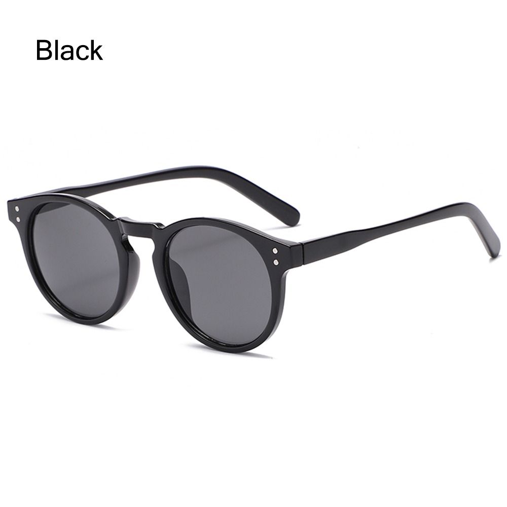 Round Frame Black Sunglasses Sun Glasses Retro Shades Beach