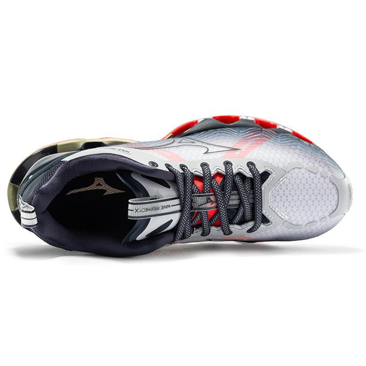 Mizuno Wave Prophecy X 10 'Grey Red' Women's J1GD210029