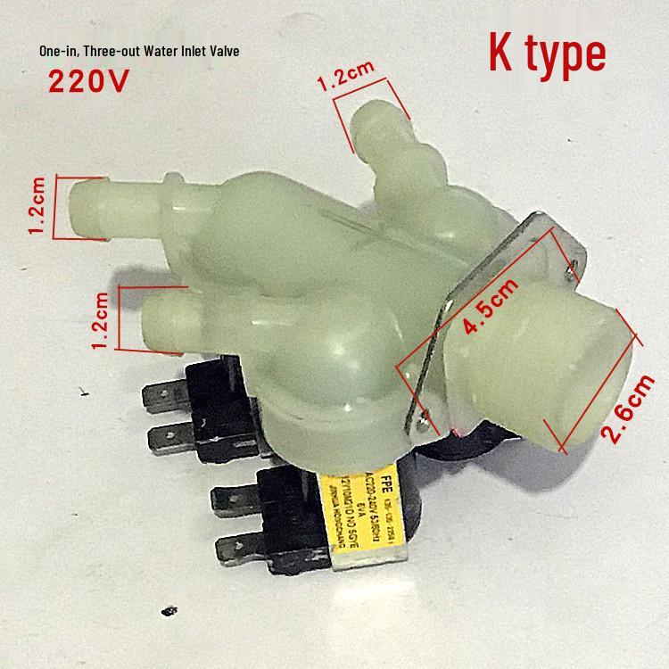 Compatible with Fully Automatic Washing Machine: Water Inlet Valve, Drain Valve, Universal Solenoid Valve FCD-270A.