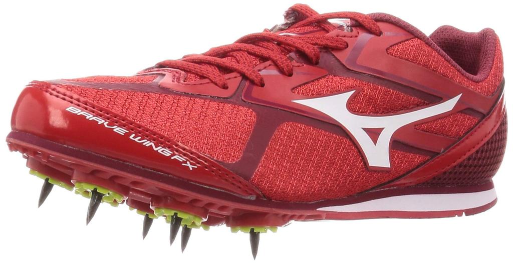 Track and field shoes Brave Wing FX cm 2E [Mizuno] (current model) Red/White 28.5