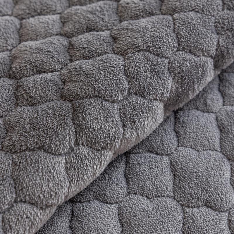 Thicken Plush Sofa Mat Nordic Solid Color Sofa Cover Corner Couch Slipcovers for Living Room Anti-slip Sofa Blanket Home