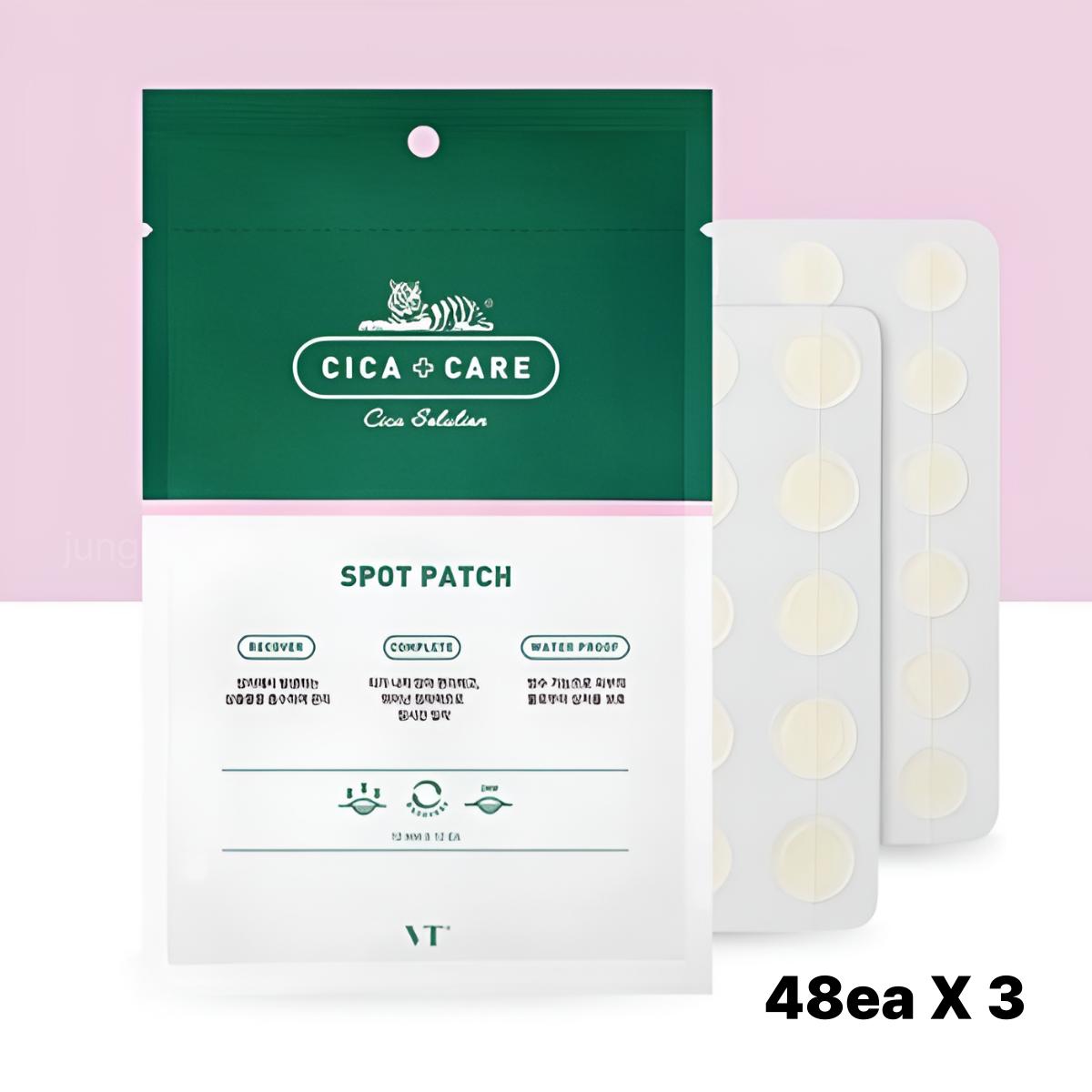 

VT COSMETICS ] Пластырь Cica Spot 48 шт. 48ea X 3PCS