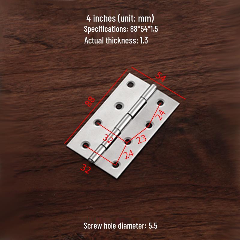 Mini-Scharniere aus Edelstahl für Koffer, Geschenkboxen, Holztüren und Schränke