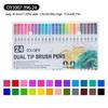 Double-Headed Washable Watercolor and Manga Pen Set for Kids