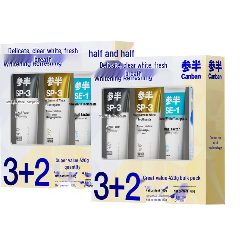 

Sanban Oral Care Toothpaste Twin Pack