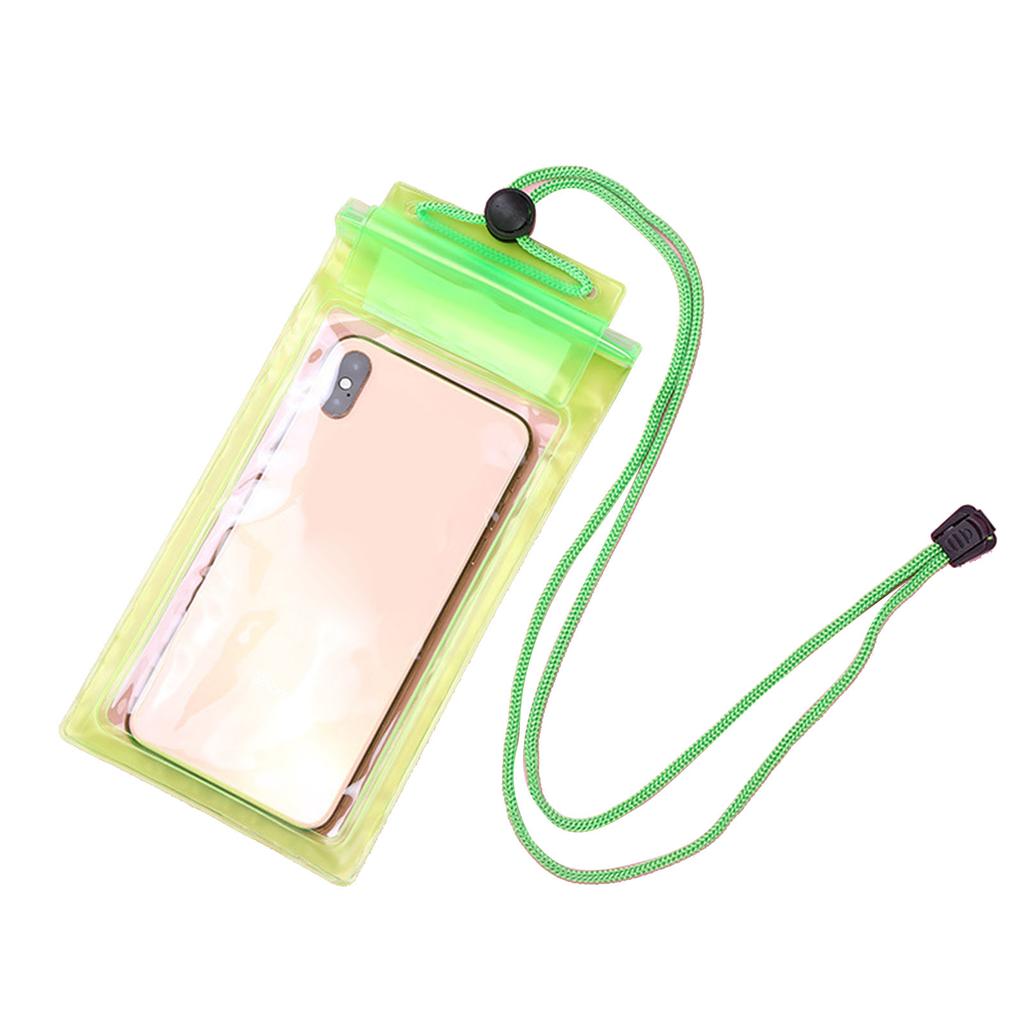 Handy Wasserdichte Hülle PVC Transparent Drei Schichten Versiegelt Handy Trockentasche für Rafting Strand Schwimmen