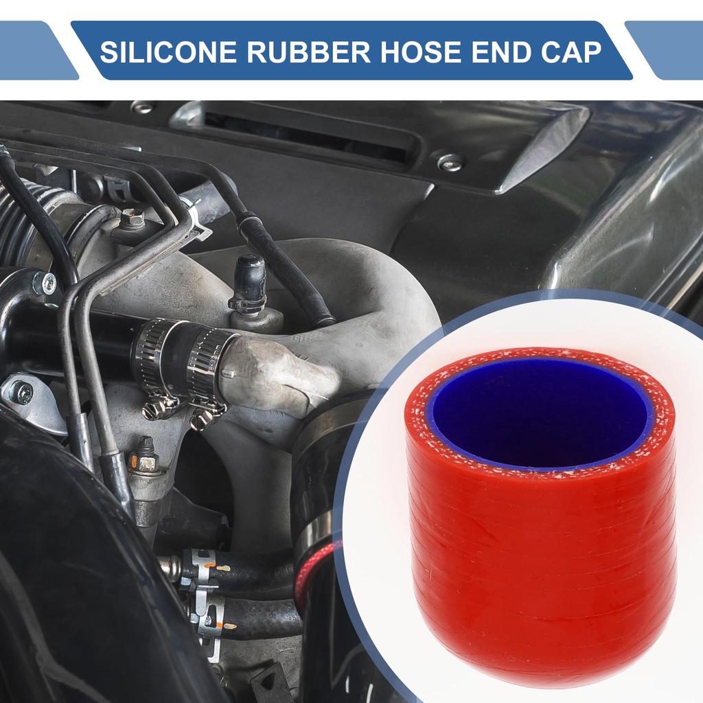 X AUTOHAUX Silicone Cap, Silicone Hose Cap, Radiator Hose, Cooling,