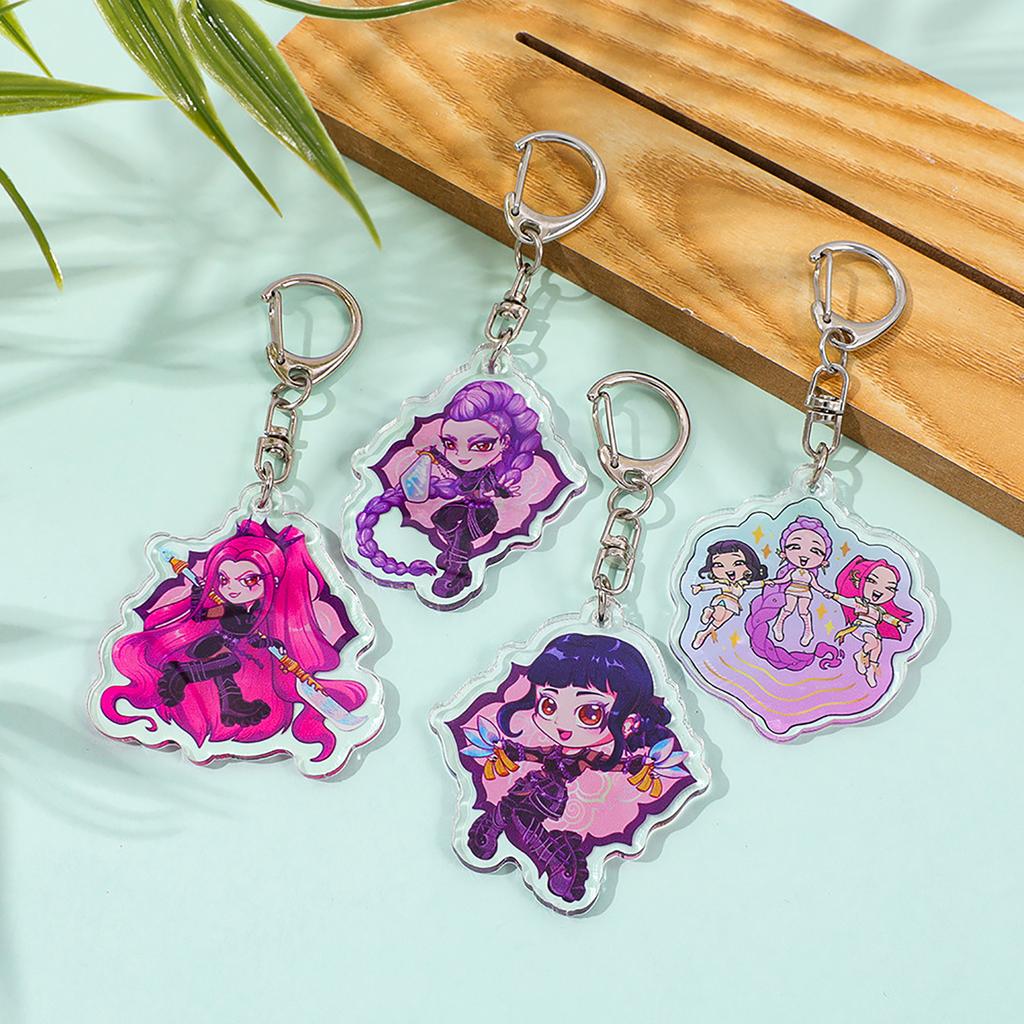 Acrylic Keychain Pendant – Cute Decorative Gift For Student Backpacks
