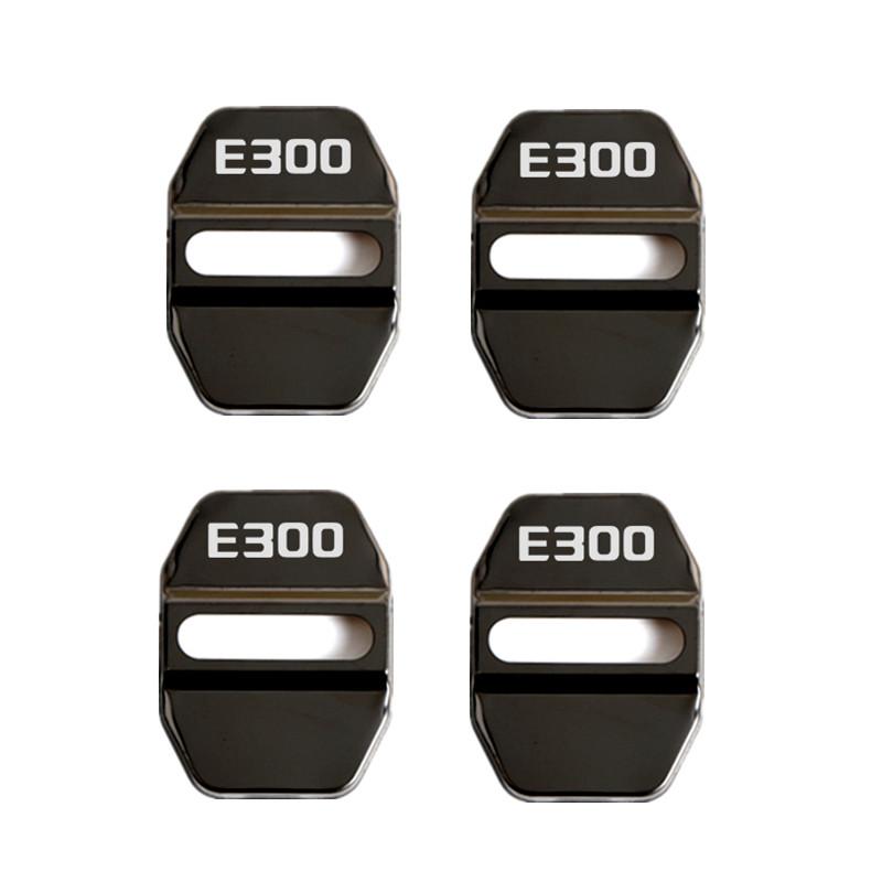 AXX2   4pcs For Mercedes Benz MB AMG E300 W203 W204 W108 W126 W168 W169 W176 W177 W205 W212 W213 Car Buckle Door Lock Cover styling