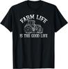 RARE! Farm Life Is The Good Life Tractor T-Shirt