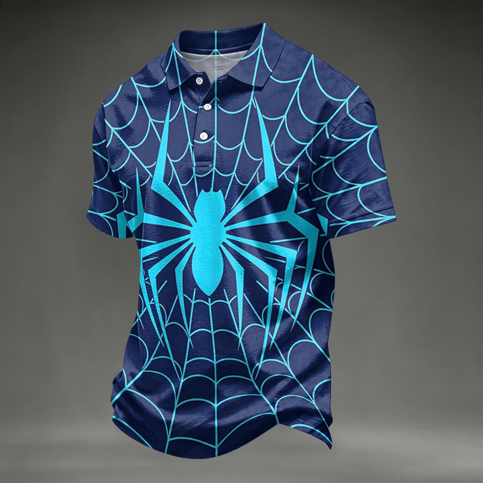Men s Halloween Print Short Sleeve T-Shirt XL