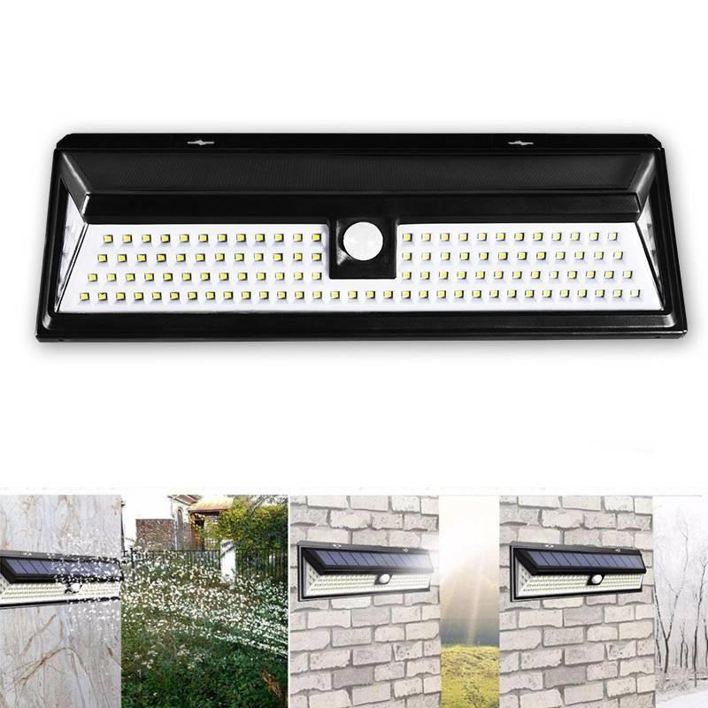 Durable Led Solar Sensor Wall Light For Rural Outdoor Waterproof Garden Lighting
