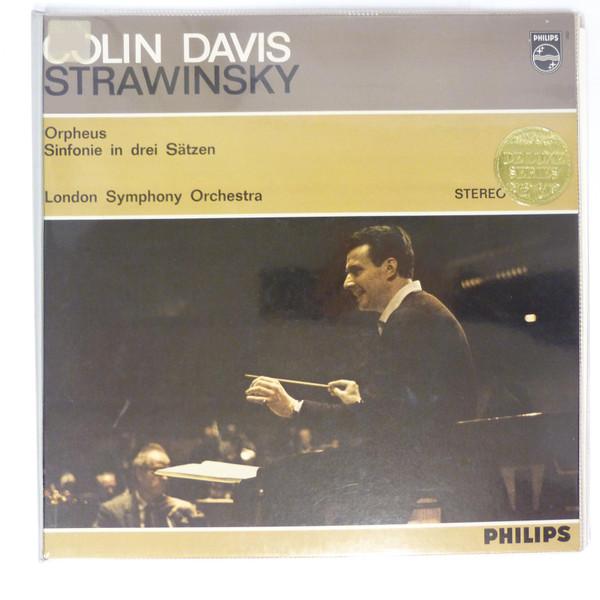 

LP Record COLIN DAVIS, LONDON SYMPHONY ORCHES - Strawinsky, Orpheus / Sinfonie In D 835242LY Philips Netherland Classical Used
