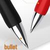 MG Morning Click Neutral Pen - Black, Quick-Dry, Smooth for Exams, Junior High Students, Signature Writing, 0.35mm Refill