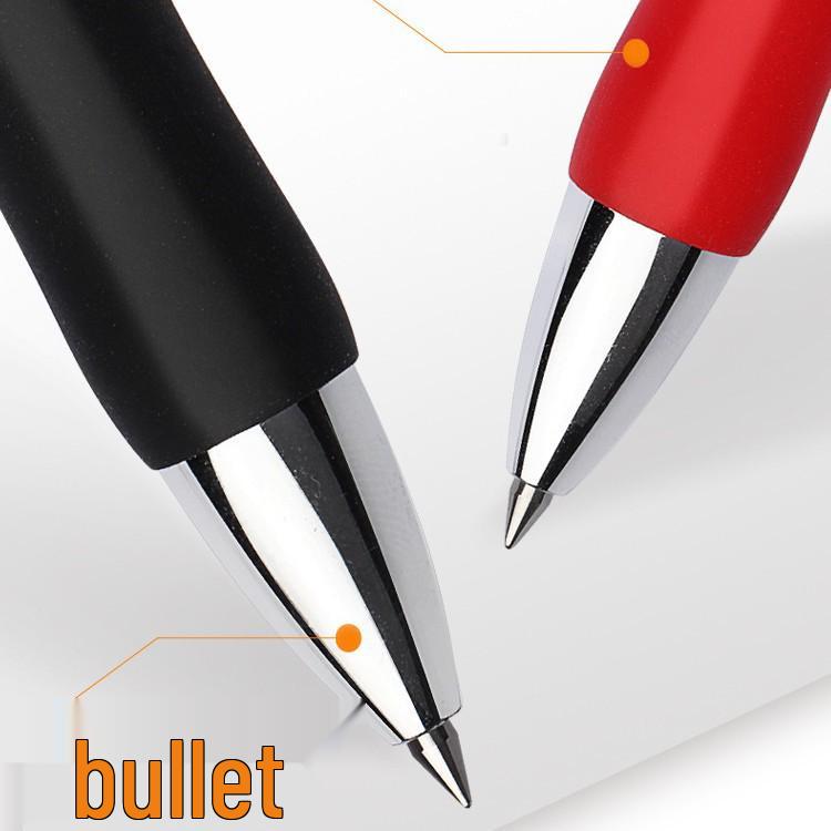 MG Morning Click Neutral Pen - Black, Quick-Dry, Smooth for Exams, Junior High Students, Signature Writing, 0.35mm Refill