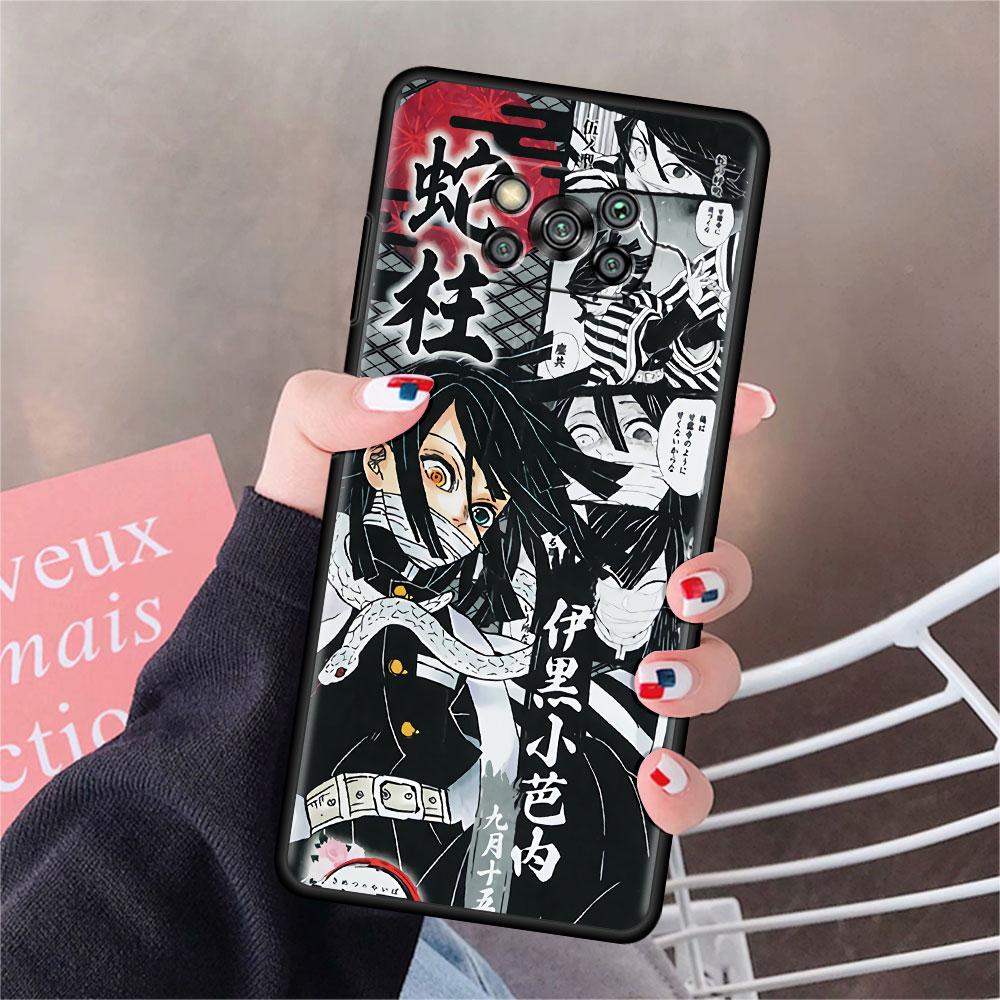 

Чехол для Xiaomi Mi Poco X3 NFC X4 Pro F3 F4 GT M4 M3 F1 C40 11 Lite 11T Силиконовый Funda Чехол для телефона Аниме Клинок, рассекающий демонов Kimetsu Poco C40