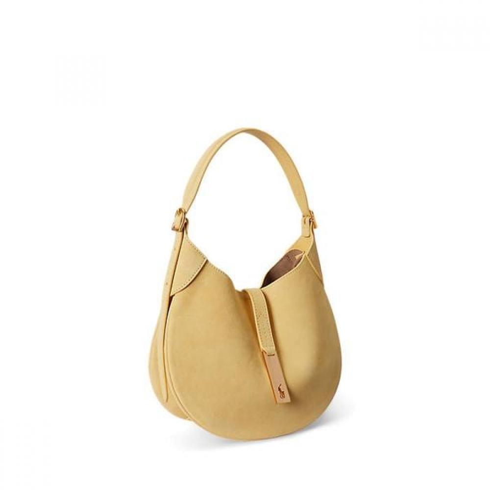 Polo Ralph Lauren Women S Suede Small Shoulder Bag wapoBag02v20223700