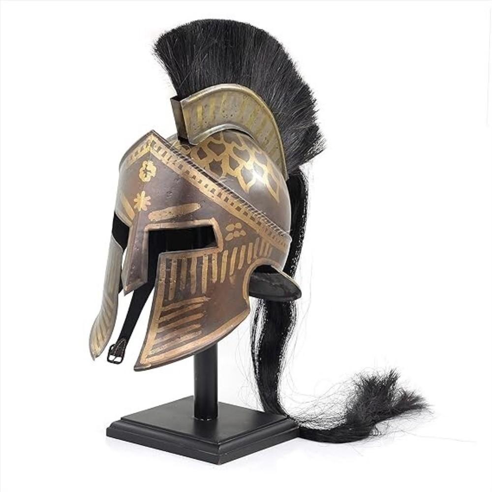 300 Wearable Spartan Helmet Medieval Leonidas Antique Greek Knight Corinthian