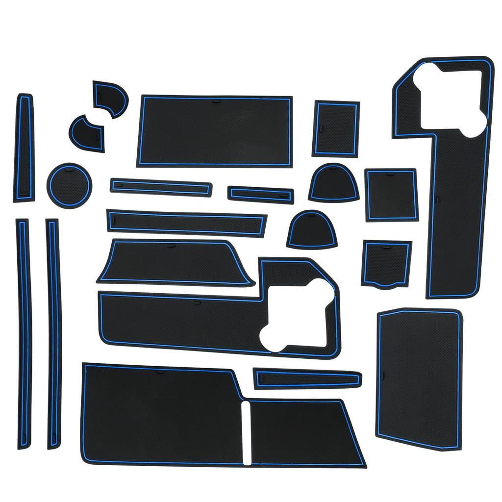 Ruiya 2023 Suzuki Spacia Custom und Spacia Custom mk94s Gummi Türfach Innenraum Gummitasche Kratzer Geräusch Custom Teile Spacia, mk54s, Matten,