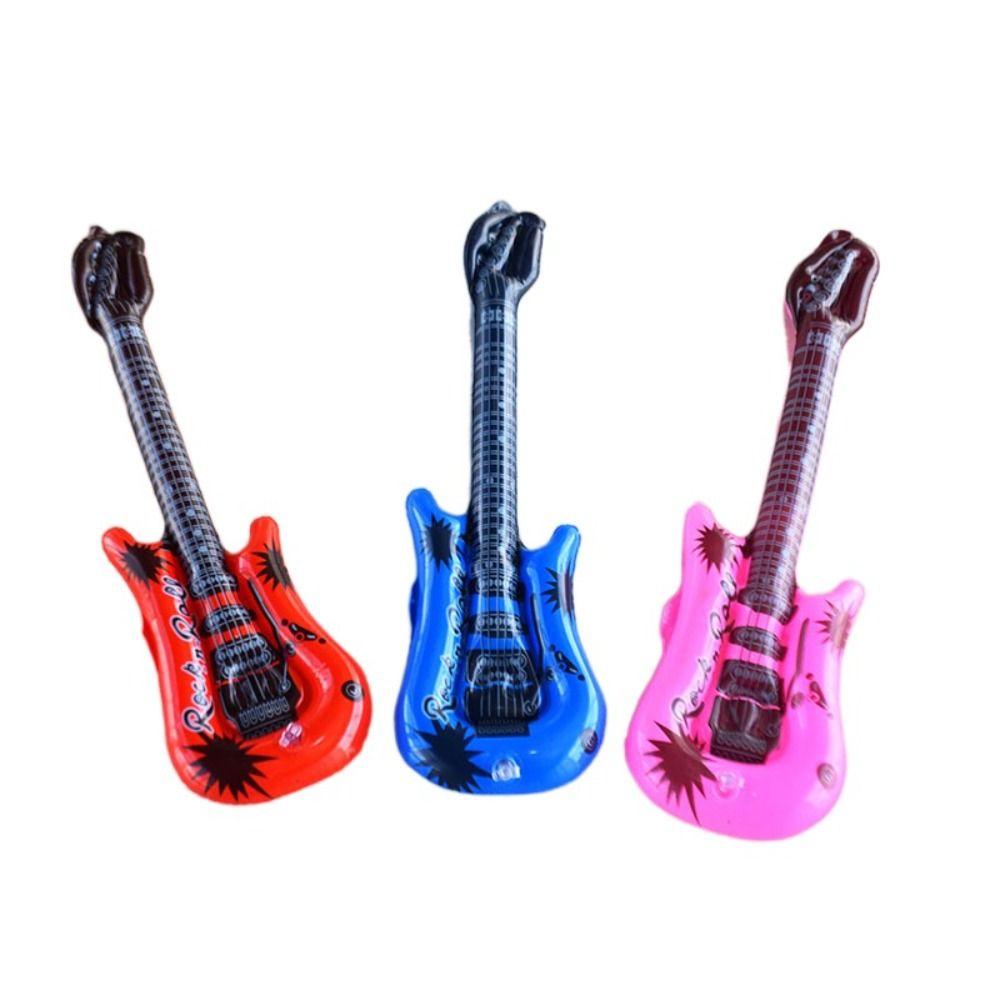 PVC Inflatable Guitar Balloon Inflatable Guitar Foil Balloons  Birthdays Party