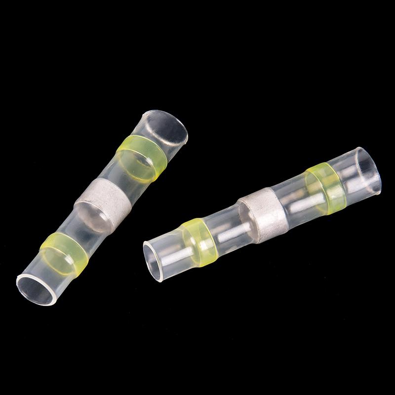 50ks Vodotěsný pájecí návlek s tepelně smrštitelným drátěným konektorem