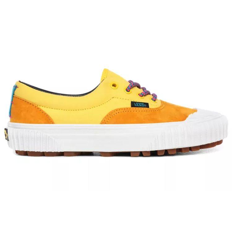 Vans Era Canvas Shock Absorbing Durable Lightweight Support Low Top Skate Shoes Unisex Sneaker Yellow White VN0A4UUE1UM