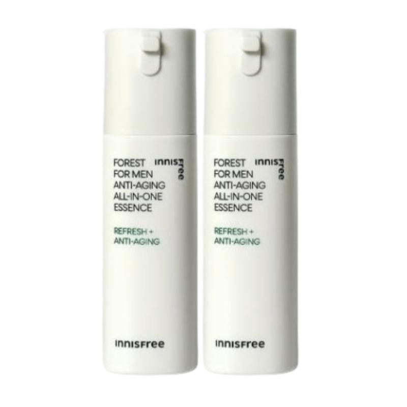 Innisfree Forest For Men All-in-One Essence 100ml | Hydrating & Soothing Men’s Skincare Lotion | Sensitive Skin Friendly K-Beauty