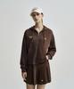 Sergio Tacchini W French Terry Zip-Up Hoodie (D.Brown)