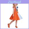 Vestito Principessa Bluey con Stampa in Poliestere Per Feste ed Eventi Cosplay per Bambini