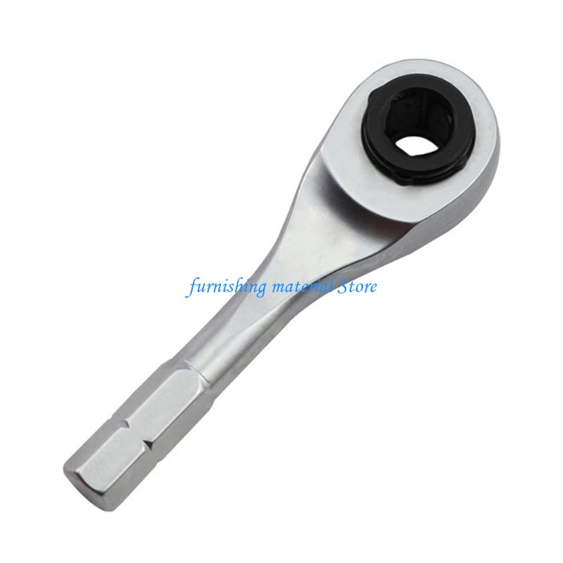 Y5GD 1/4inch Quick Socket Ratchet Wrench Stem Screwdriver Bit Tool Ratchet Handle