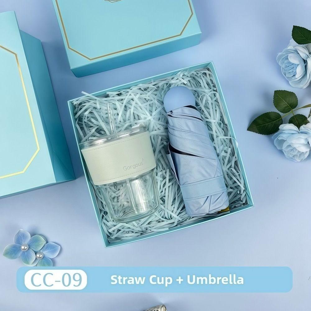 3IN1 Souvenir Gift Set Fan/Towel/Cup Stylish Design Practical Gift Sets Luxury with Paper Bag Gift Box Set Personalized Gifts