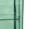 Vidaxl Raised Planter with Greenhouse, Rattan Look, 160X40X140 Cm